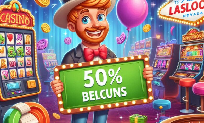 50% welcome bonus