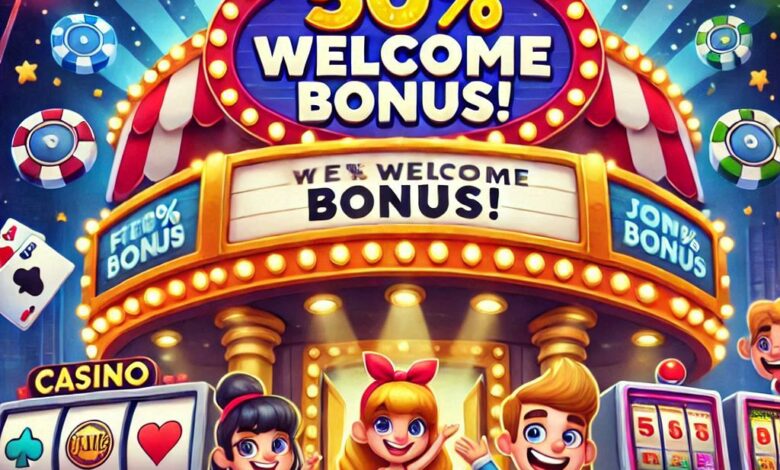 50% Welcome Bonus