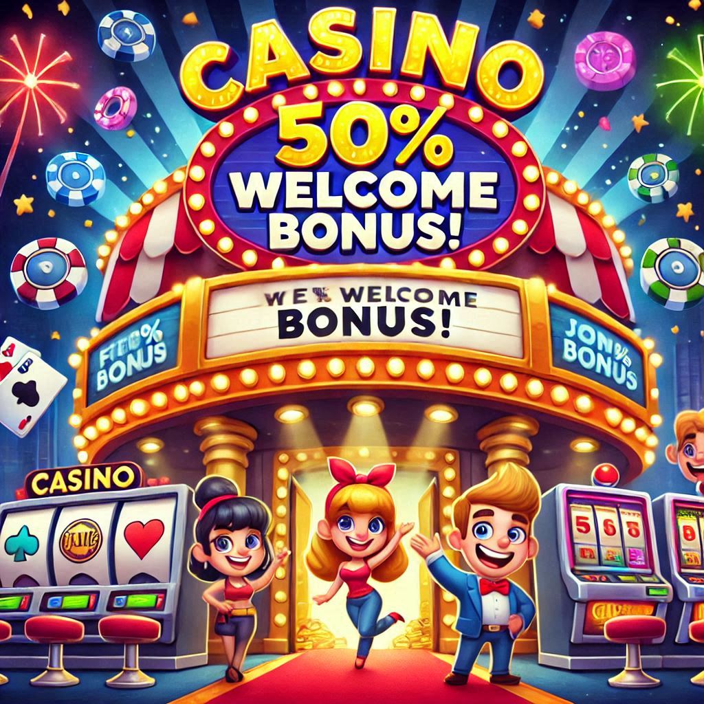 50% Welcome Bonus